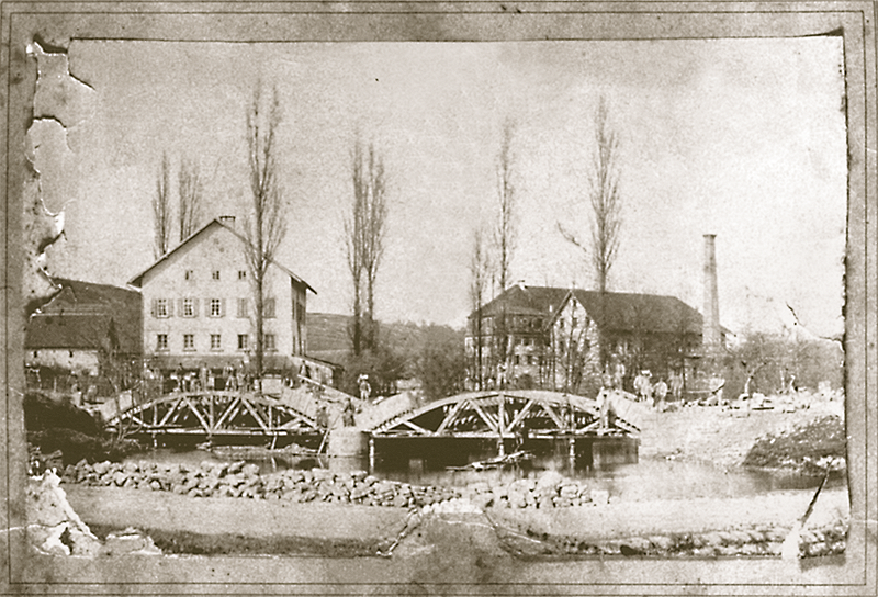 Papiermühle Roigheim historisch